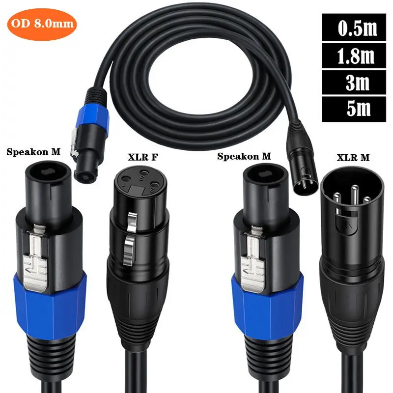 Adaptateur Speakon Xlr