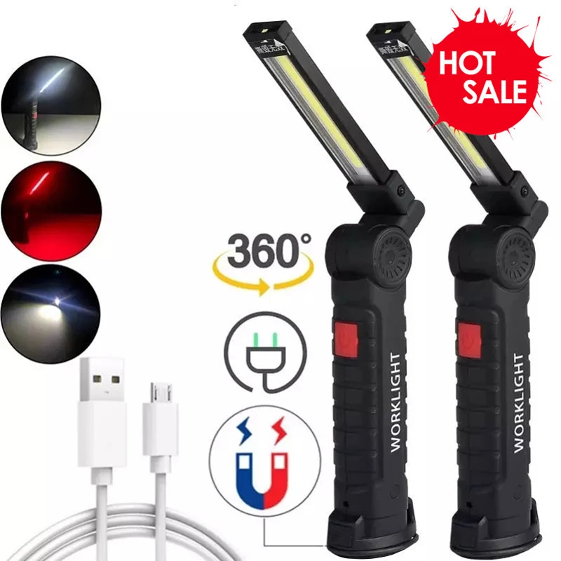 Baladeuse Led Rechargeable Aimantée