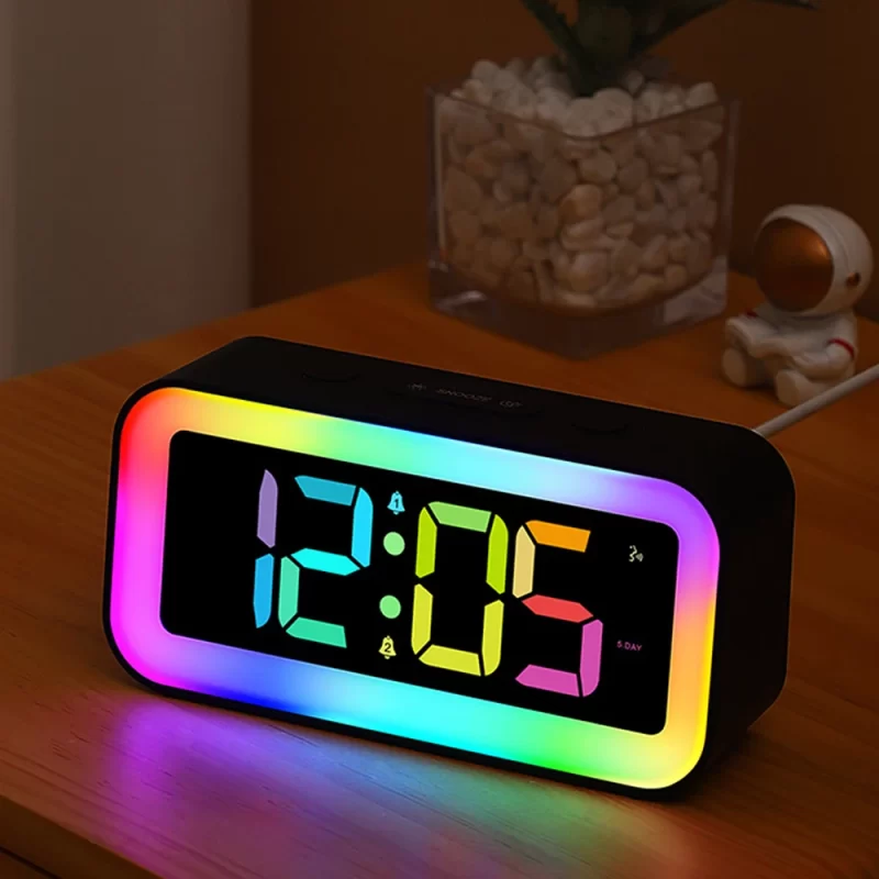 Reveil Enceinte Led