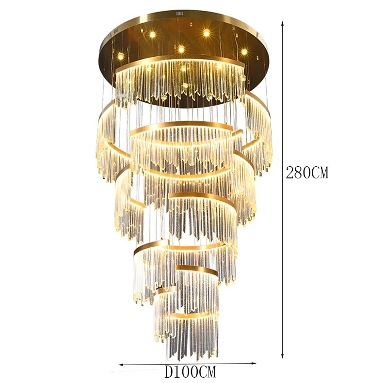 Plafonnier LED suspendu au design moderne