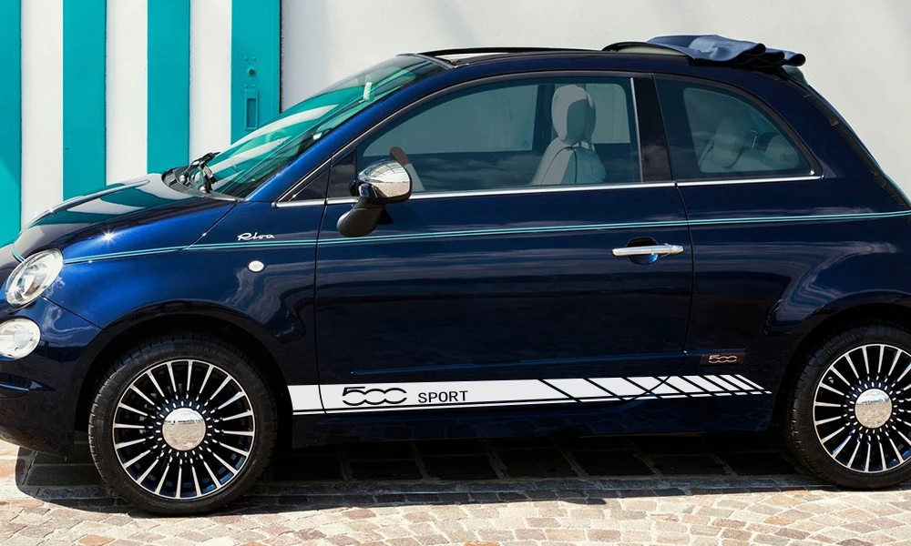 Autocollants Fiat 500
