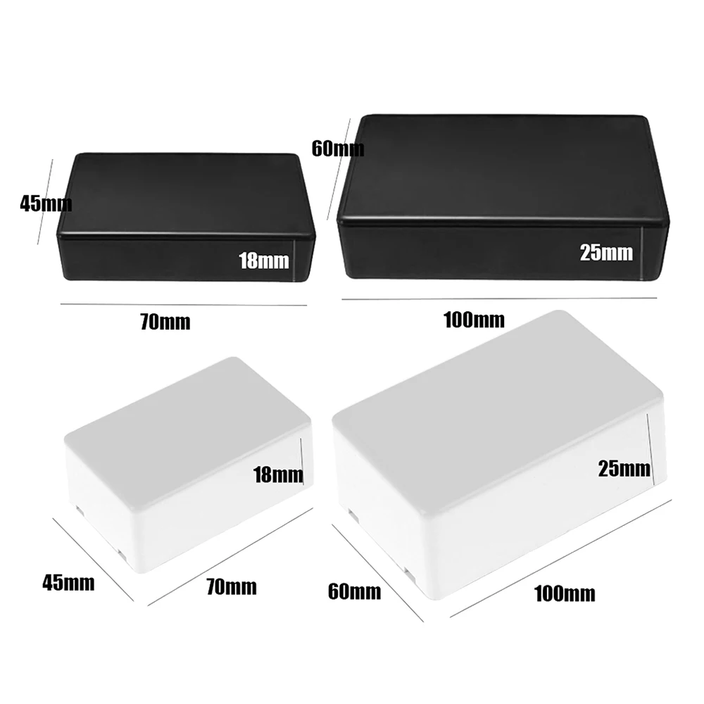 Boîte de projet électronique en plastique avec couvercle étanche