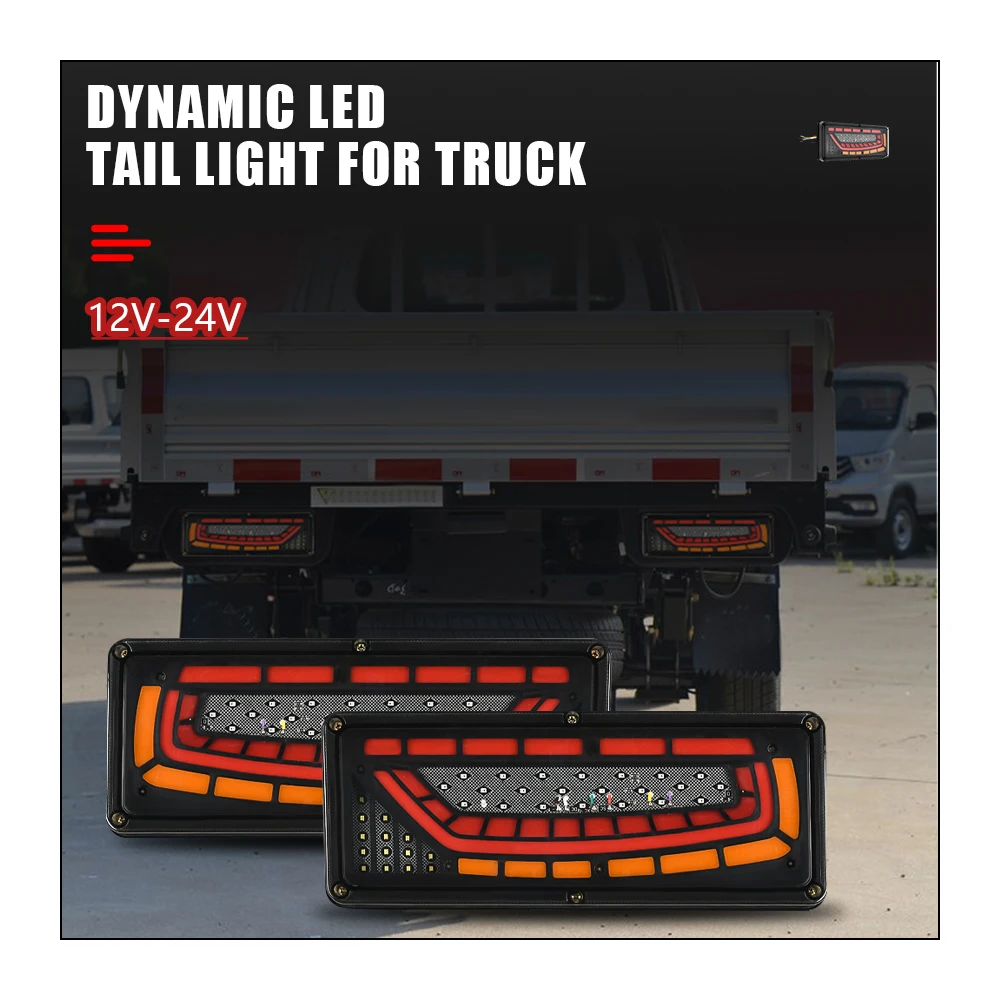 Feux arrière LED pour remorque et camion