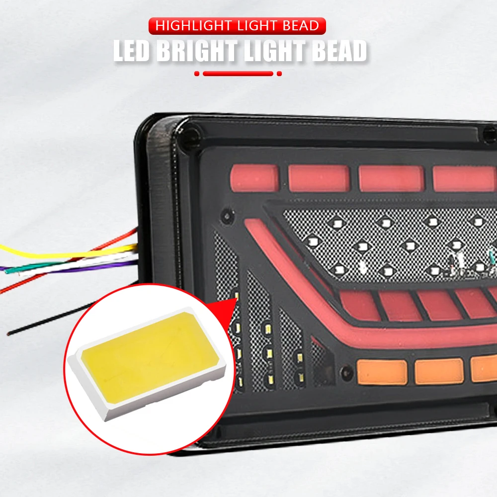 Feux arrière LED pour remorque et camion