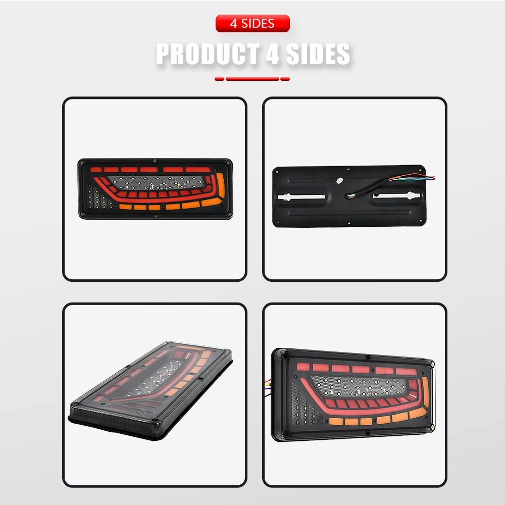 Feux arrière LED pour remorque et camion