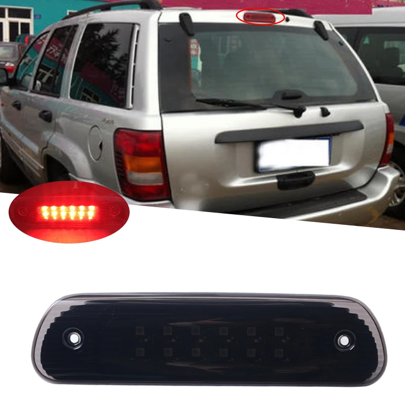 Feu arrière LED fumé rouge pour Jeep Grand Traffy