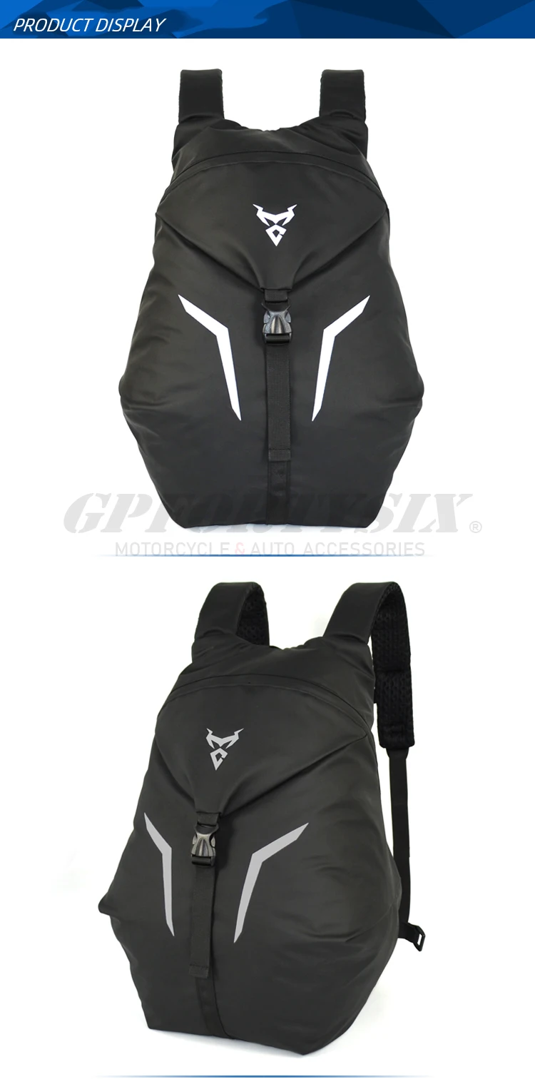 Motocentric-Sac de casque de moto portable, Oxford, étanche, gril, sac à dos de moto, coulée, cyclisme, voyage, GT
