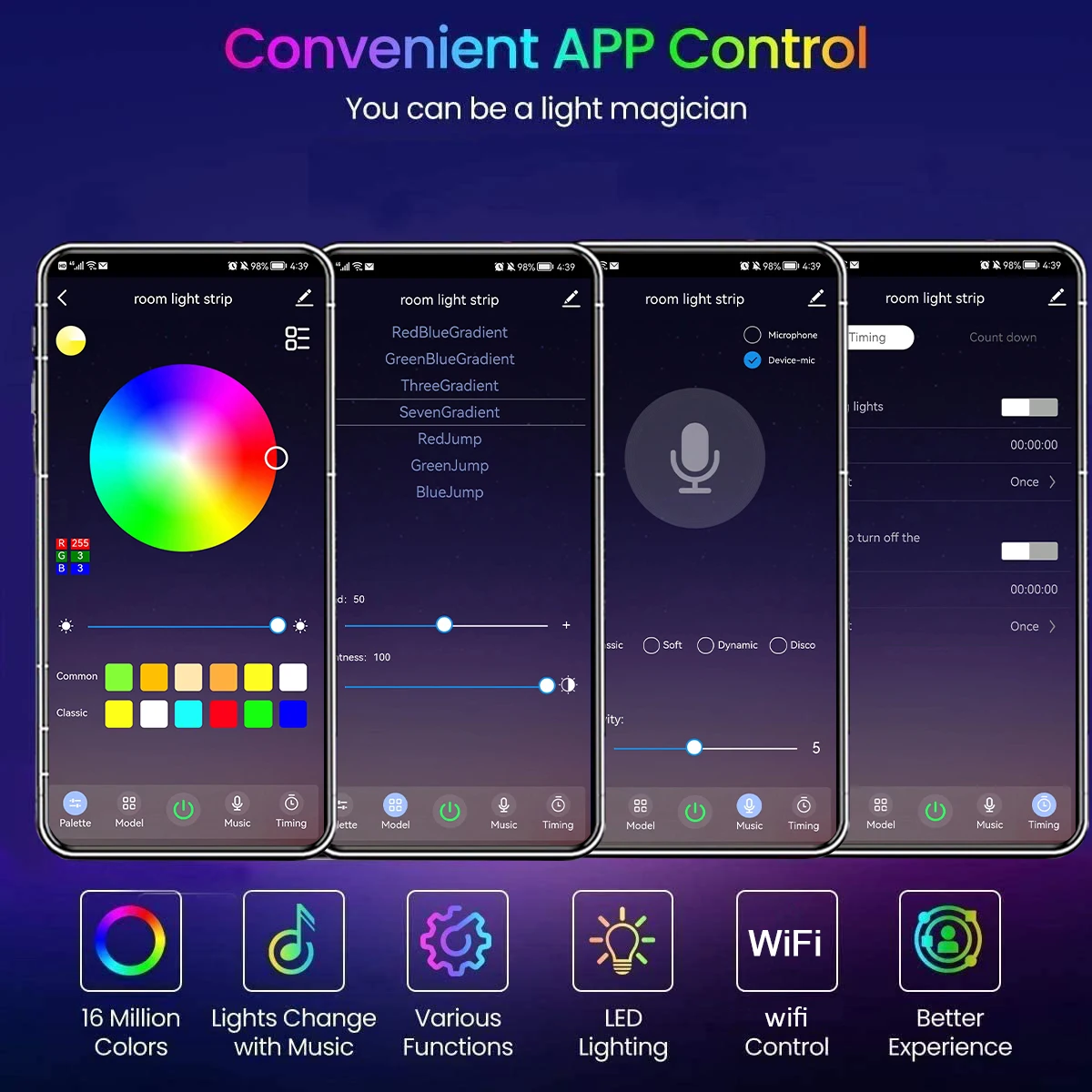 Contrôle par application