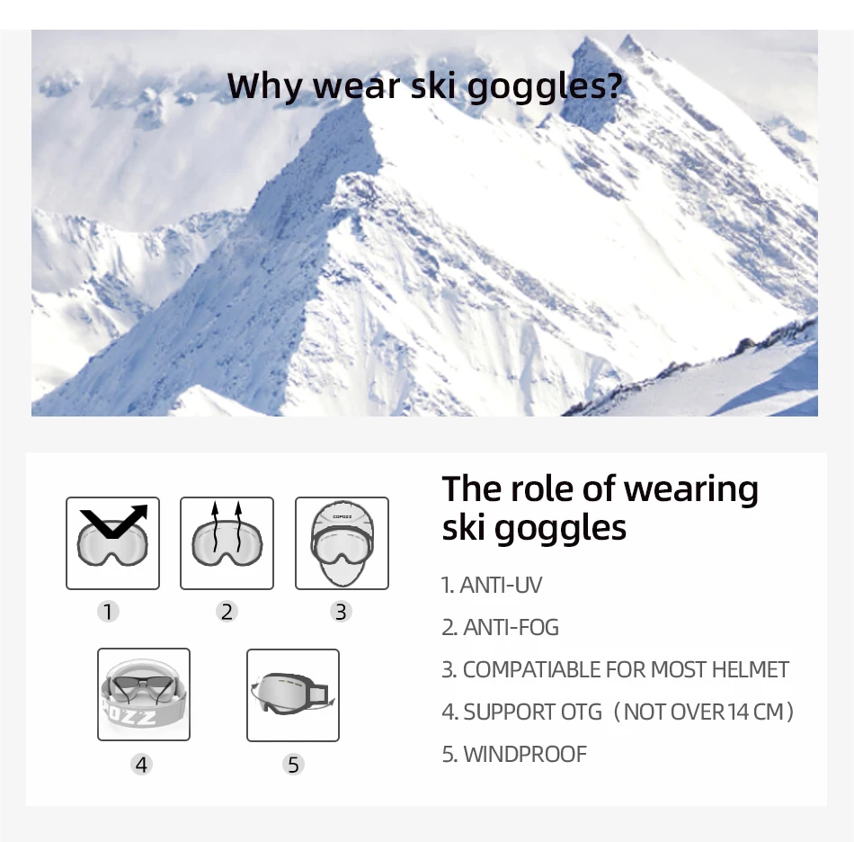 Lunettes de ski