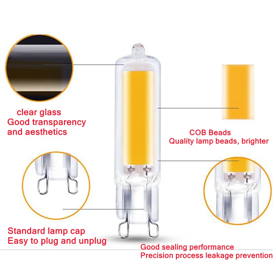 Ampoule LED COB G9