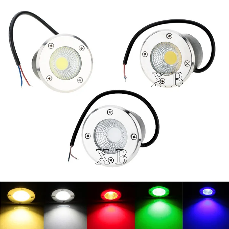 Image du spot lumineux LED encastrable dans le sol