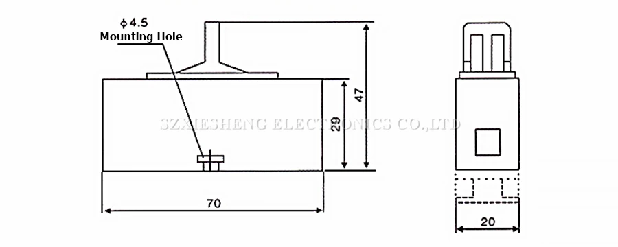 Support fusible RT14-20