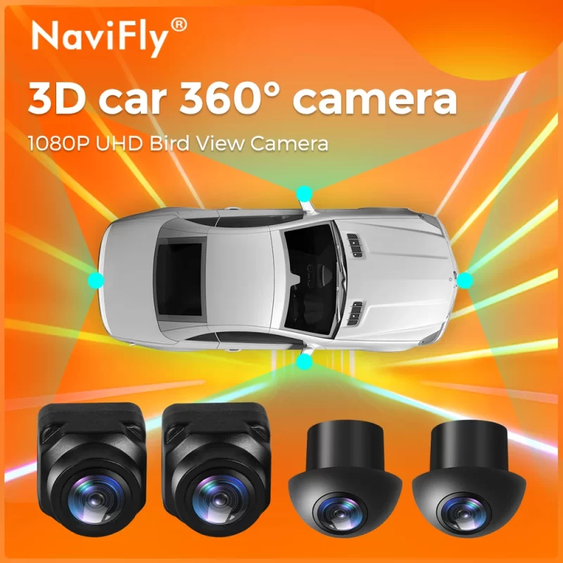 Caméra Voiture 360 Sans Fil