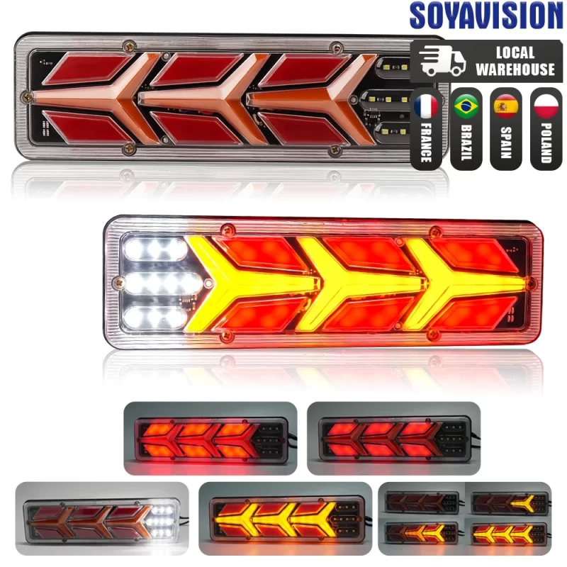 Phare De Travail Led Rectangulaire