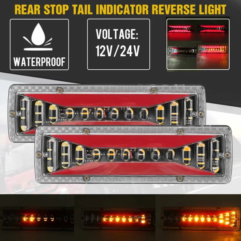 Feu Remorque Led 12 24