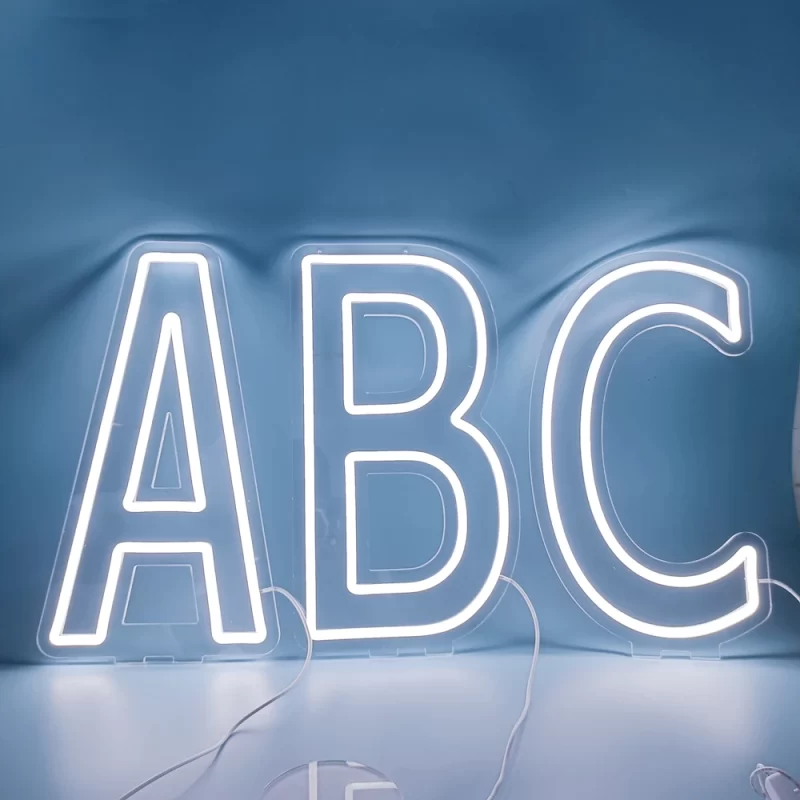 Lettre Bloc Led