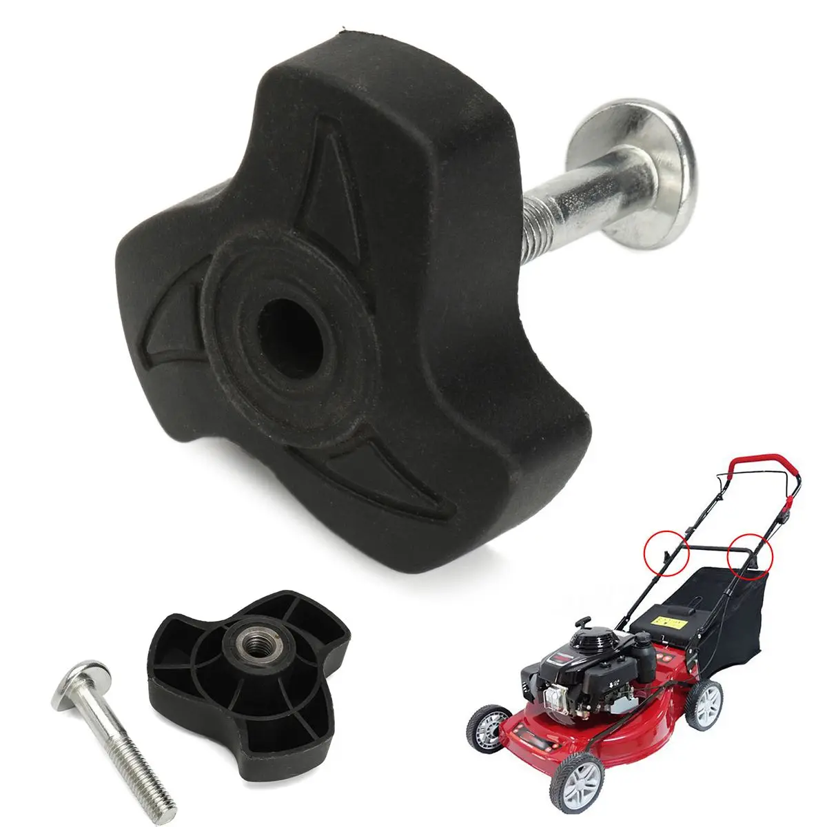 1 x DWZ Lawnmowers Handle Wing Nut Power Equipment Part Wingnut