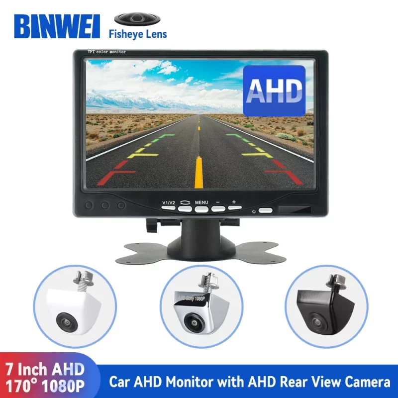 Camera De Recul + Ecran 7 Pouces