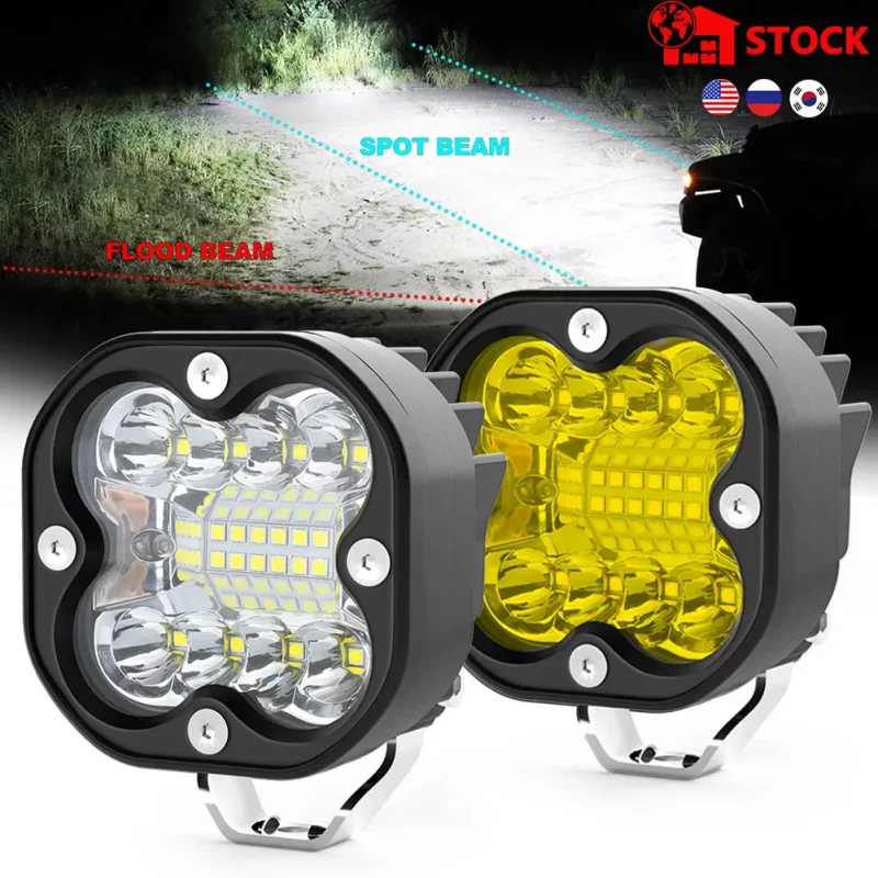 Phare De Travail Led Rectangulaire