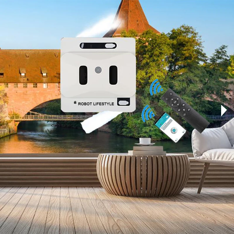 Robot Lave-Vitres Sans Fil