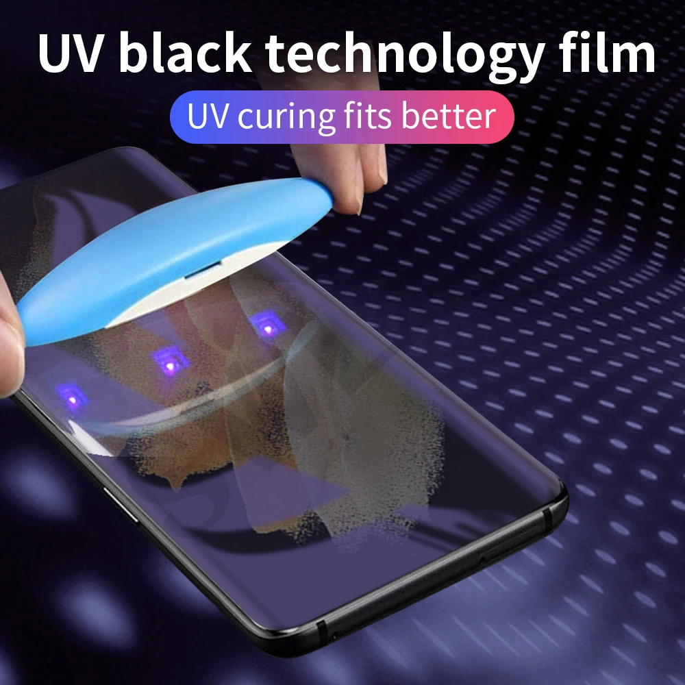 Verre trempé UV pour Samsung