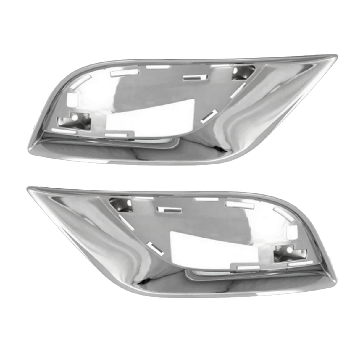 Garnitures Chromées Pour Phares Antibrouillard Avant - Compatible Ford Escape & Kuga 2017-2019 - Protection ABS Imperméable - Paire De 2
