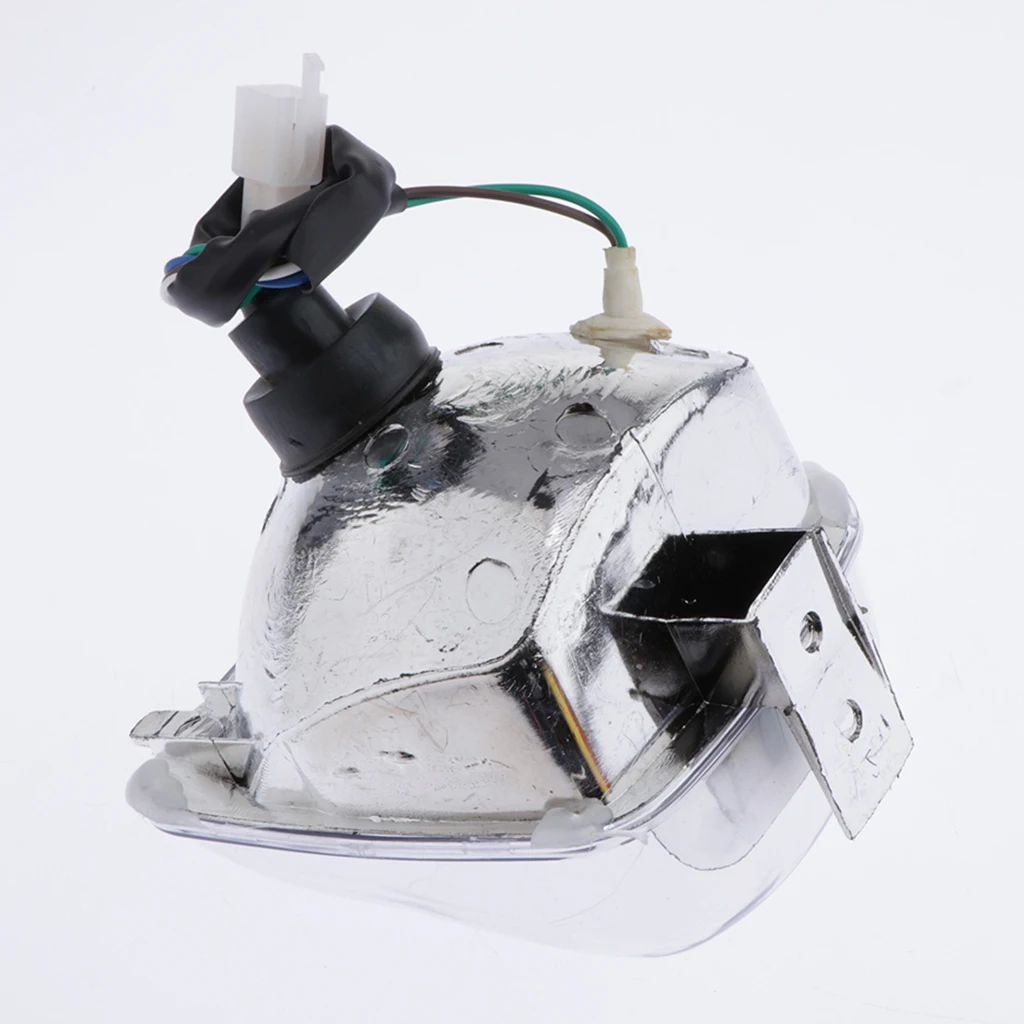 12V Universal Motorcycle LED Headlight Assembly For 50 70 110cc Quad ATV