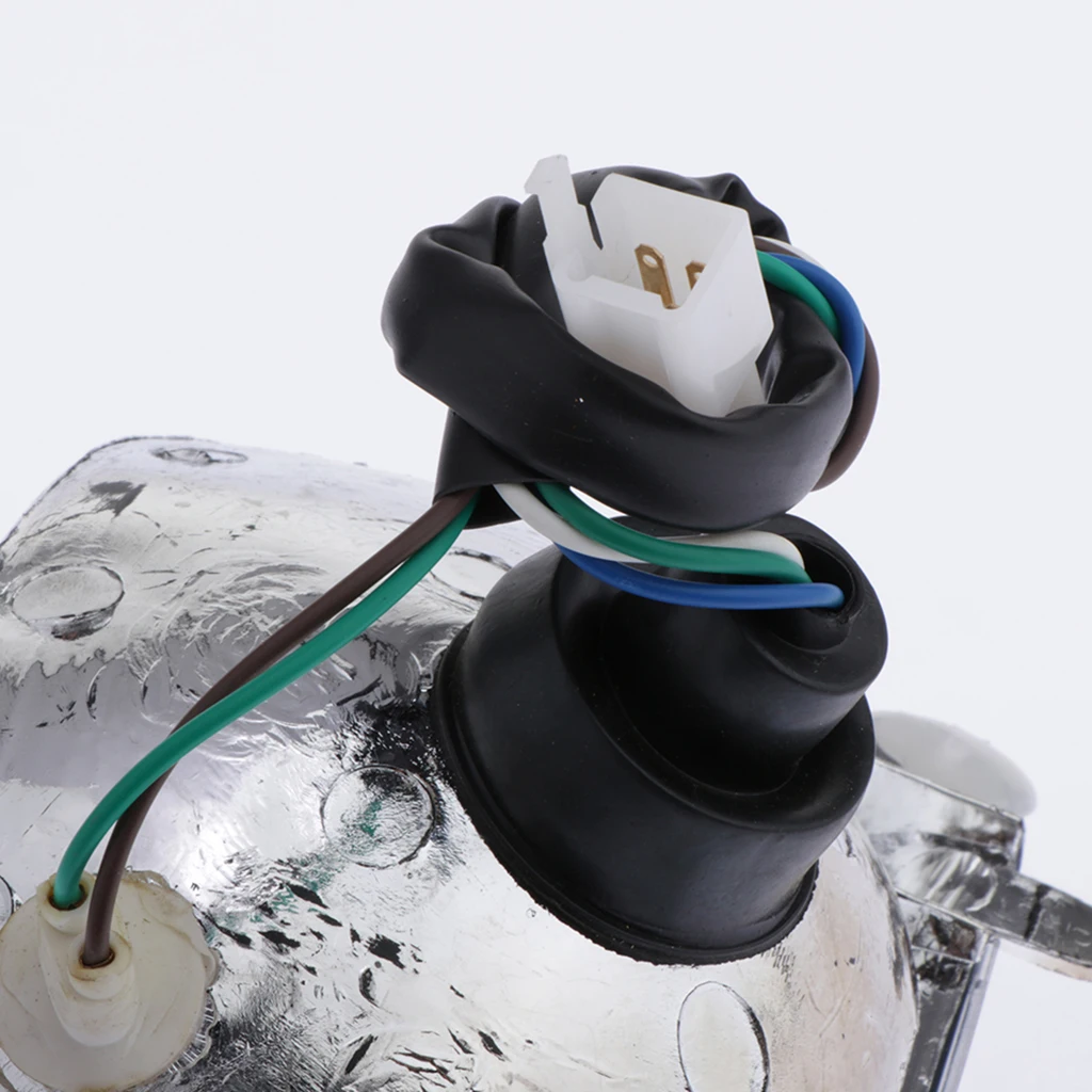 12V Universal Motorcycle LED Headlight Assembly For 50 70 110cc Quad ATV