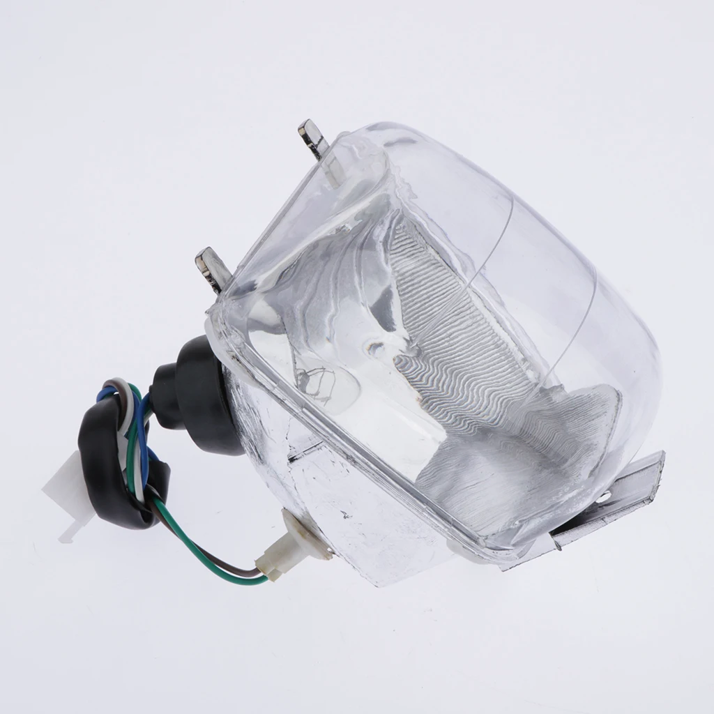 12V Universal Motorcycle LED Headlight Assembly For 50 70 110cc Quad ATV