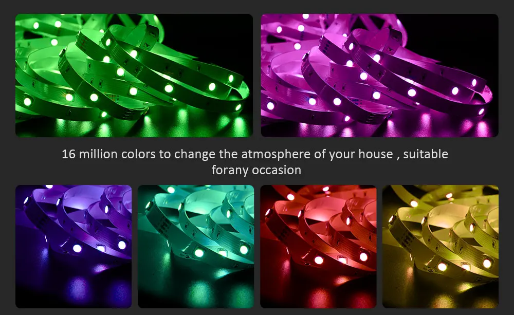 Couleurs du Ruban LED