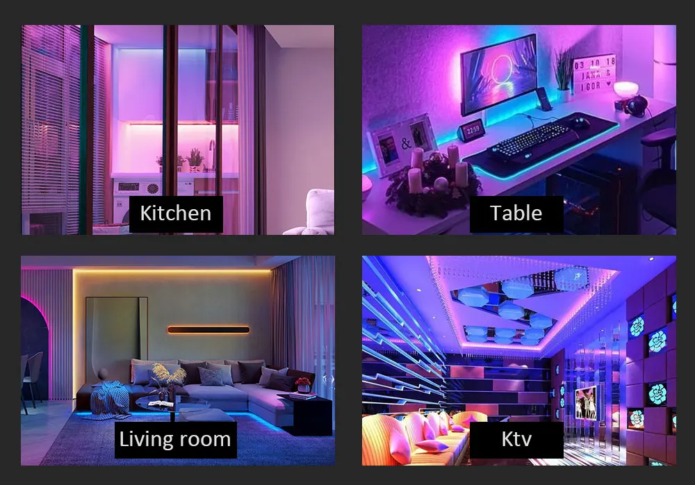 Ruban LED utilisations multiples