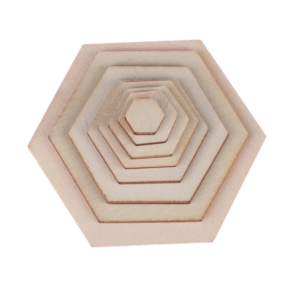 Artisanat d'embellissement découpé au laser bricolage en bois