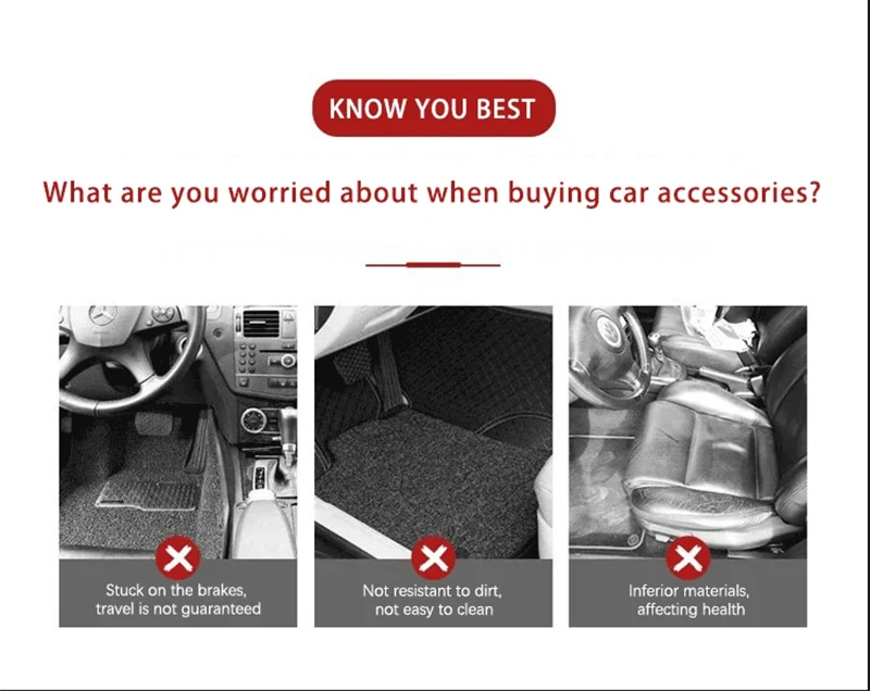 Tapis de Sol de Voiture pour Cristaux en C5 Aircross 2018 ~ 2022