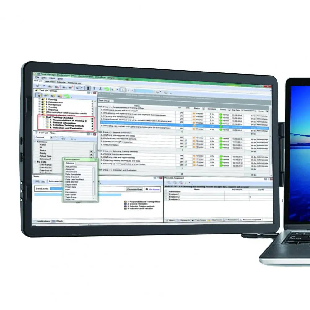 Écran de moniteur portable
