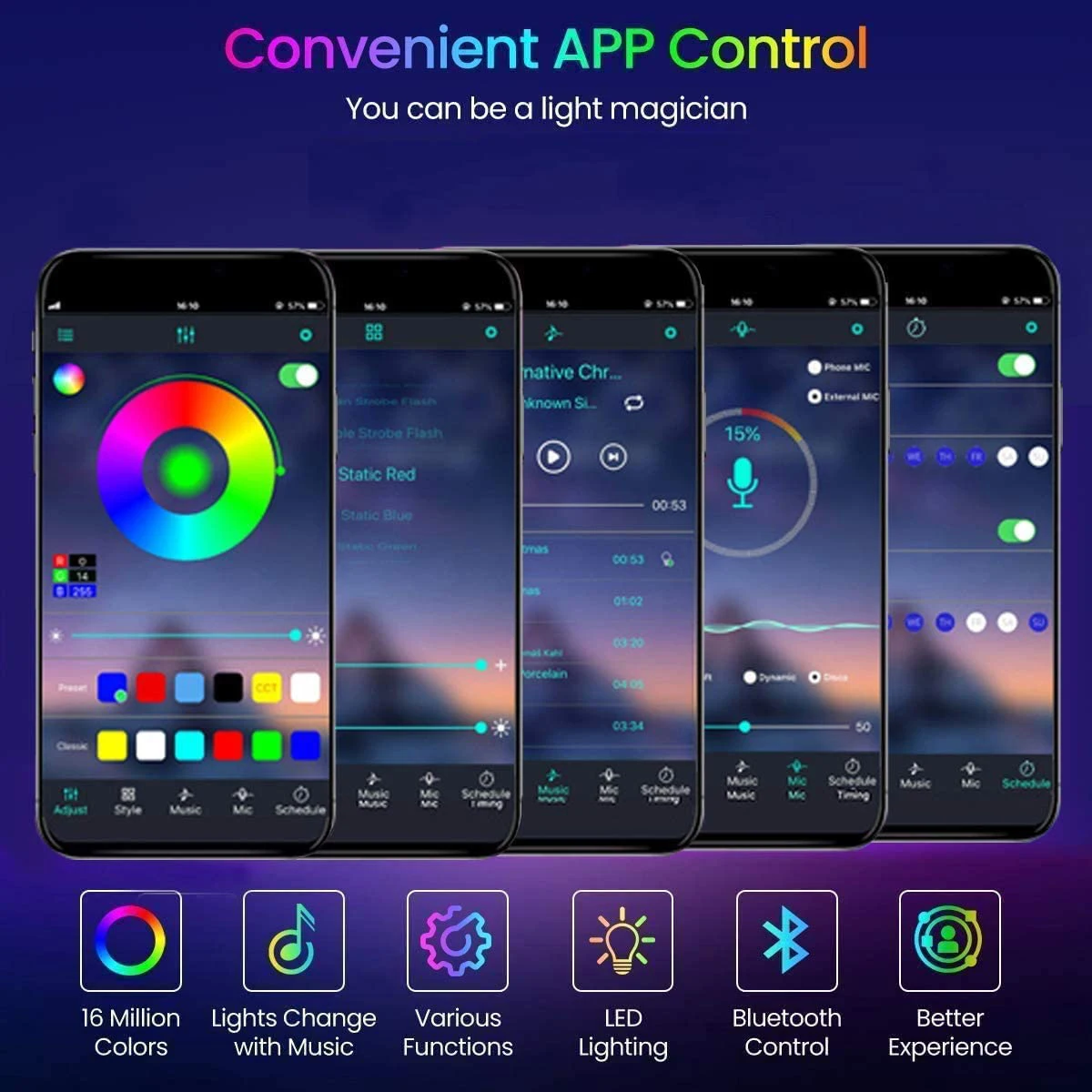 Contrôle APP intelligent