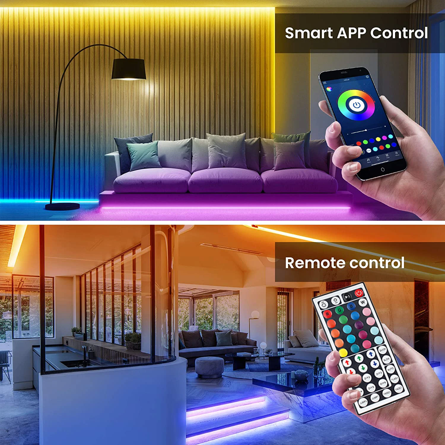 Contrôle d'application et télécommande