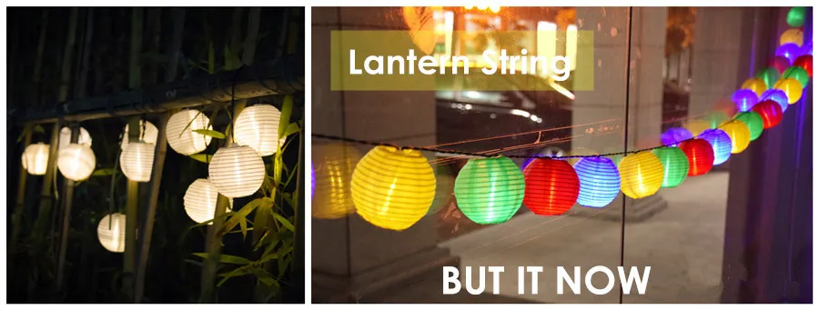 Lanterne Solaire Alberoise à LED en Nylon
