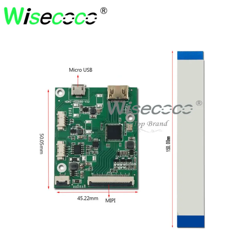 Interface information of the driver board