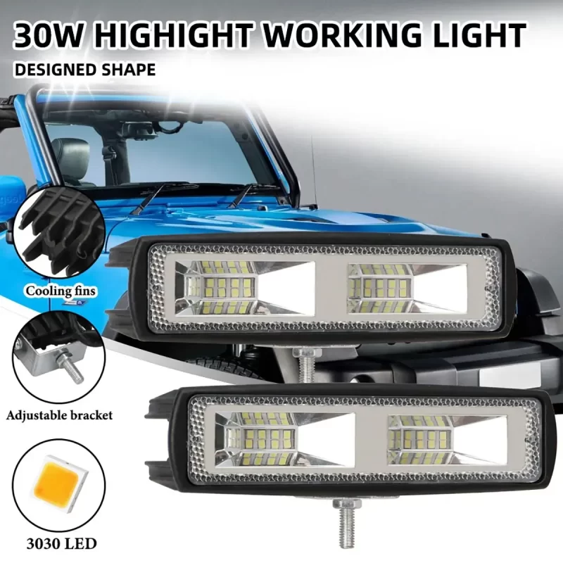 Phare Led 7 Pouces 4X4