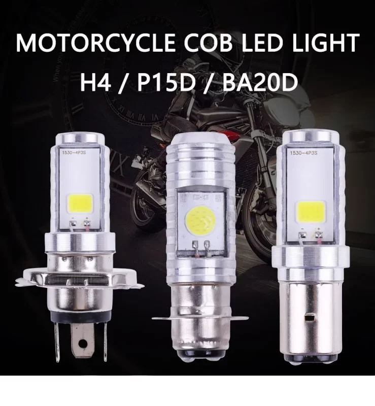 Phare Led Moto Avec Clignotant Intégré