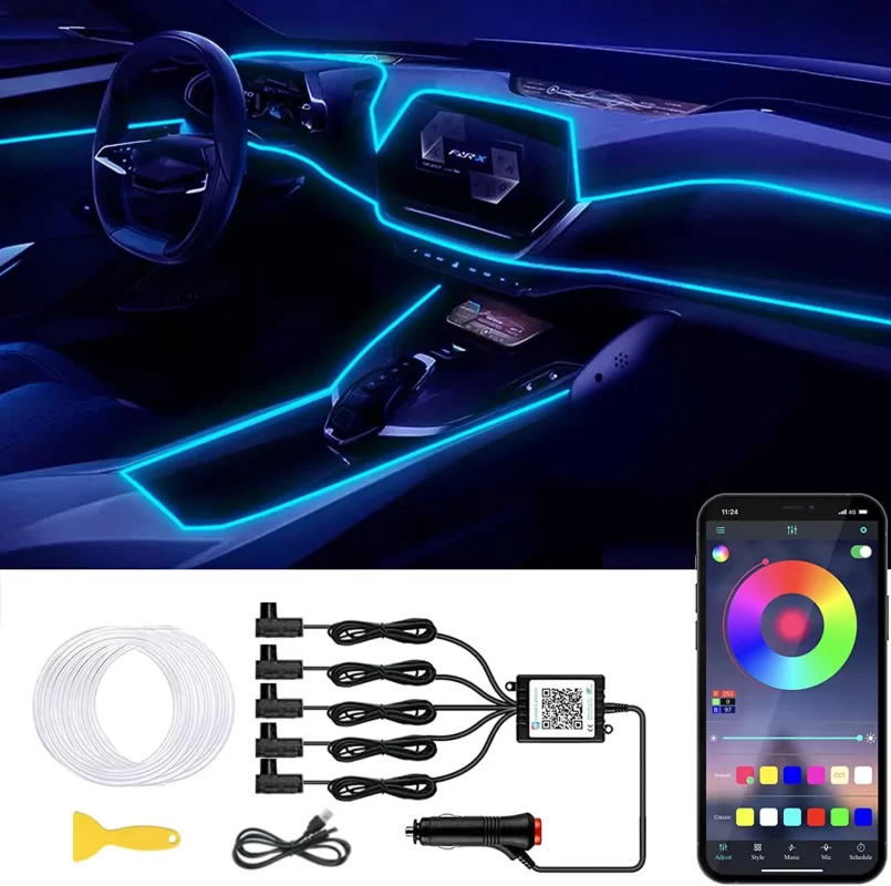 Led Fibre Optique Voiture