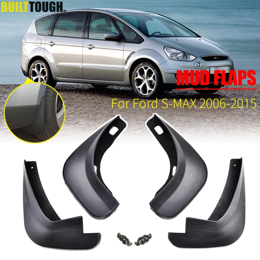 Kit De 4 Garde-boue Pour Ford Ranger 2011-2019 - Bavettes Avant Et Arrière, Protection Anti-éclaboussures