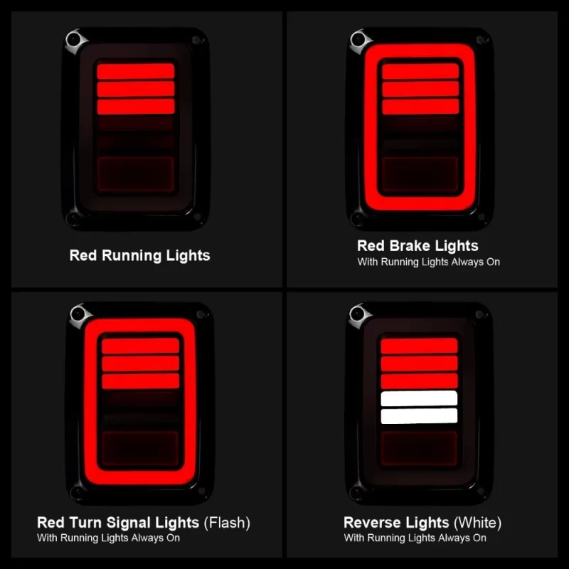 Feux Led Jeep Wrangler Jk