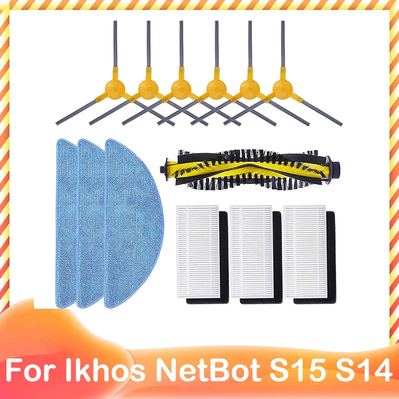 Kit De Remplacement Pour Aspirateur Robot Redkey R10 - Support Et Serpillère En Microfibre - 2 Pièces