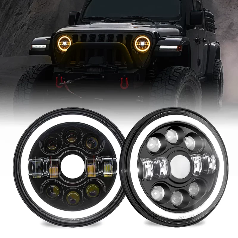 Phare Led 7 Pouces 4X4