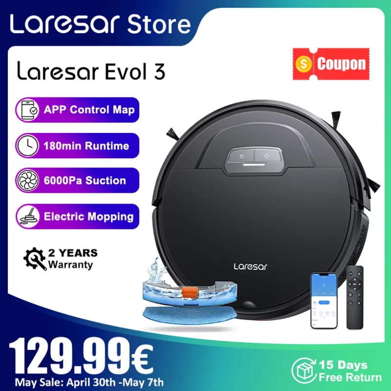 Aspirateur Robot E-Cleaner