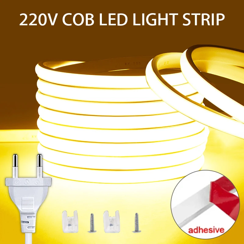 Bande lumineuse COB 220V