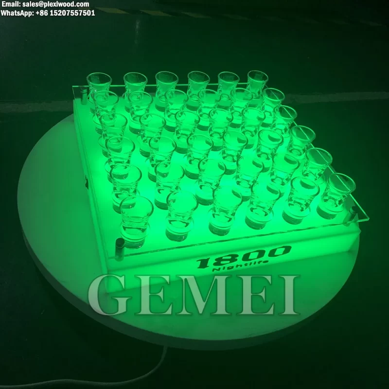 Verre Lumineux Led