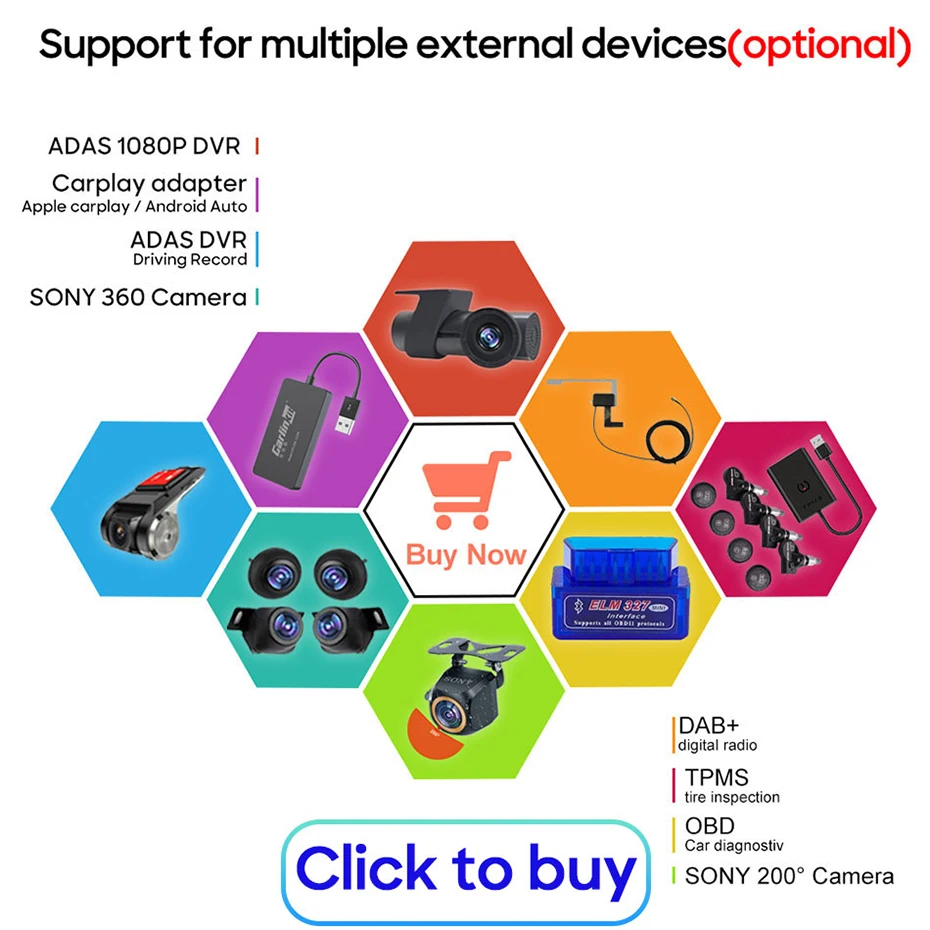 Accessoires optionnels