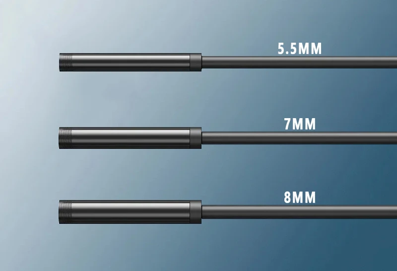 Différentes tailles de calibre